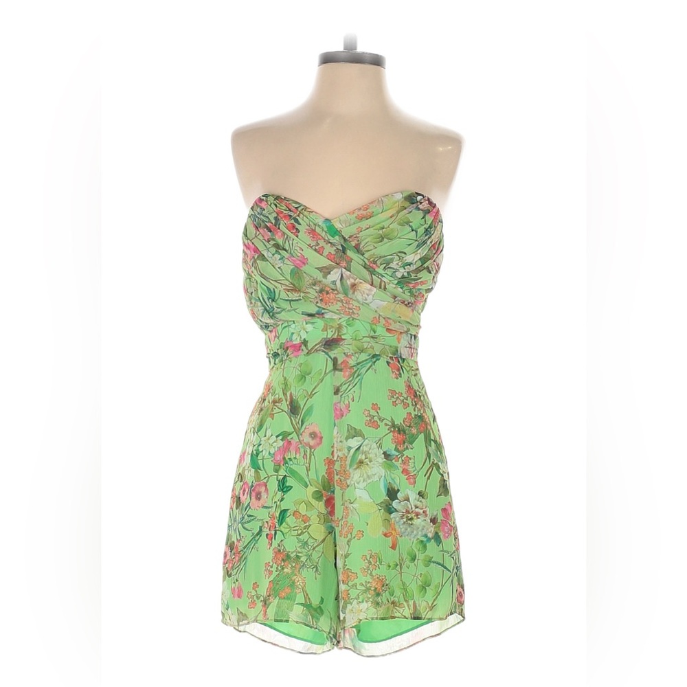 Jay Godfrey Size 2 XS Floral Romper Excellent Condition